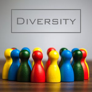 Diversity concept image with figurines
